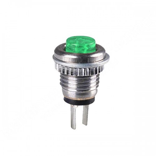 Кнопка DS-101 без фіксації М8(зелена) Кнопка DS-101 без фіксації М8(зелена)